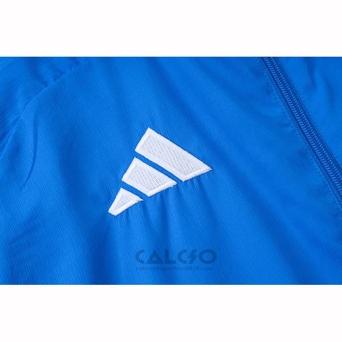 Tuta da Track di Giacca a Vento Real Madrid 2026-2027 Blu